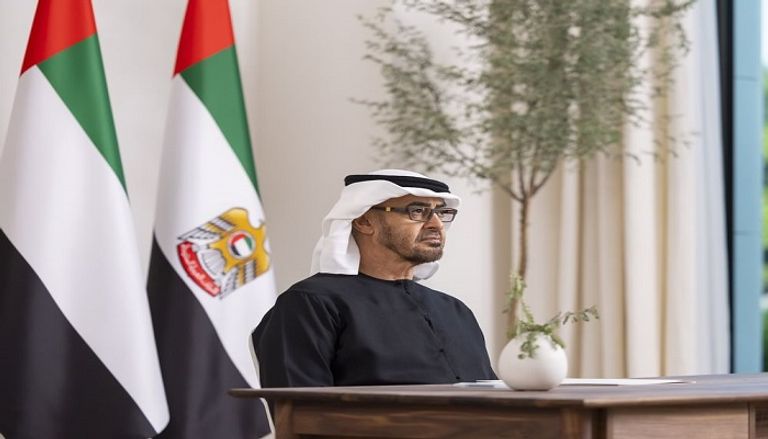 الشيخ محمد بن زايد آل نهيان رئيس دولة الإمارات العربية المتحدة