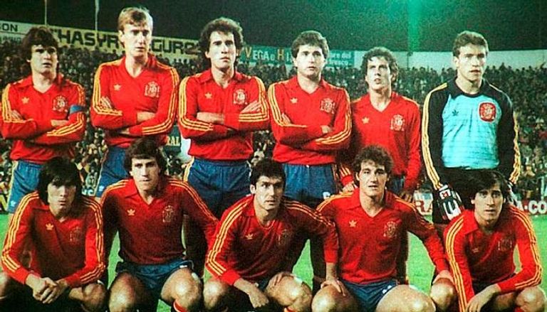 منتخب إسبانيا في عام 1983