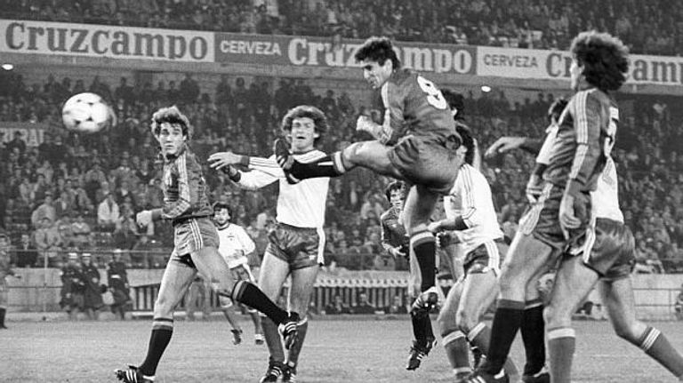 منتخب إسبانيا في عام 1983