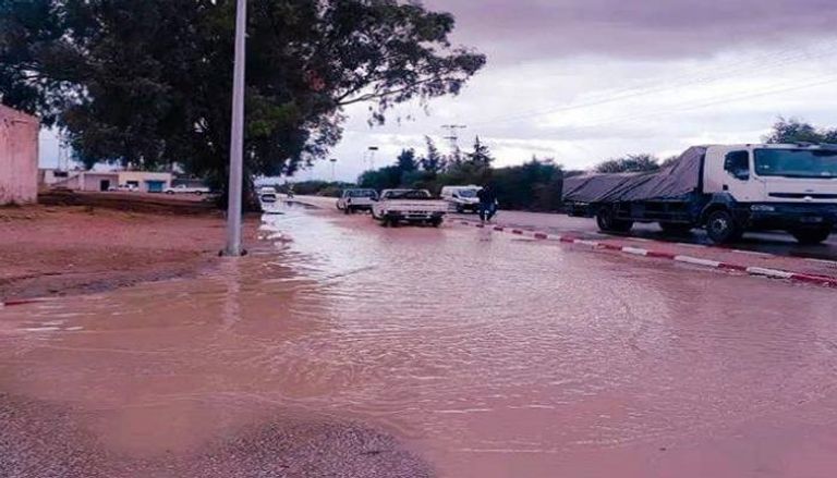 أمطار غزيرة في تونس