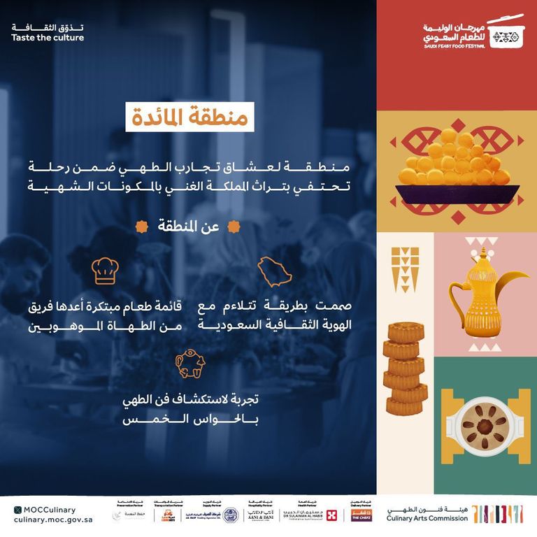 مهرجان الوليمة للطعام السعودي