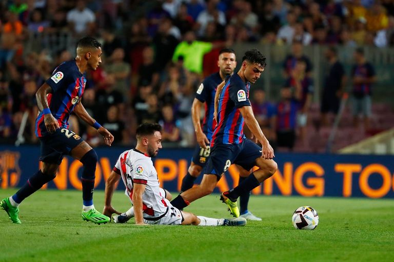 مباراة برشلونة ورايو فاليكانو - أرشيفية برشلونة الإسباني