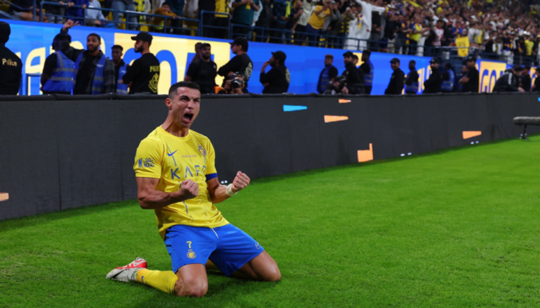 كريستيانو رونالدو كريستيانو رونالدو من مباراة النصر والأخدود