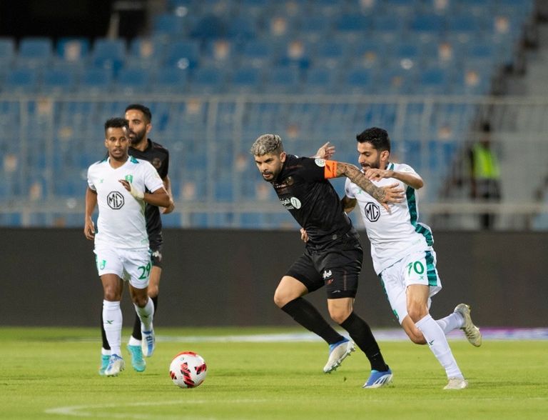 مباراة الأهلي والشباب في الدوري السعودي - أرشيفية