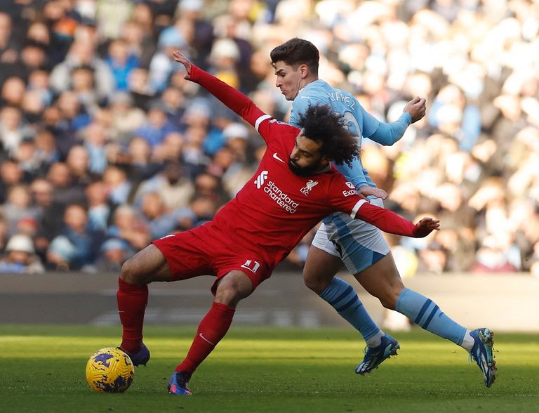 مباراة مانشستر سيتي وليفربول