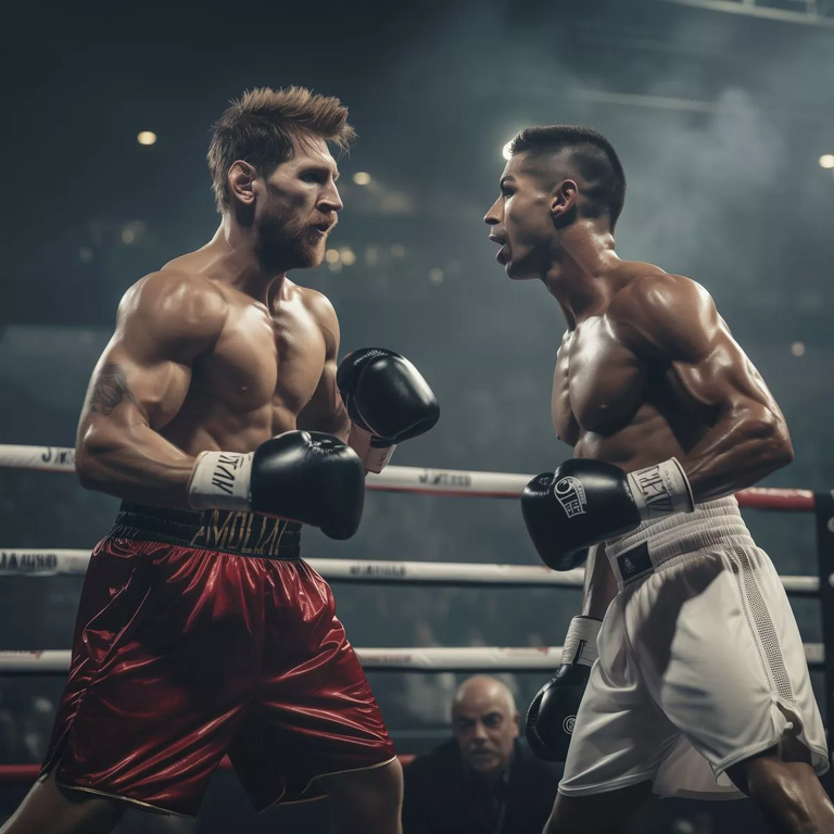 ليونيل ميسي ضد كريستيانو رونالدو