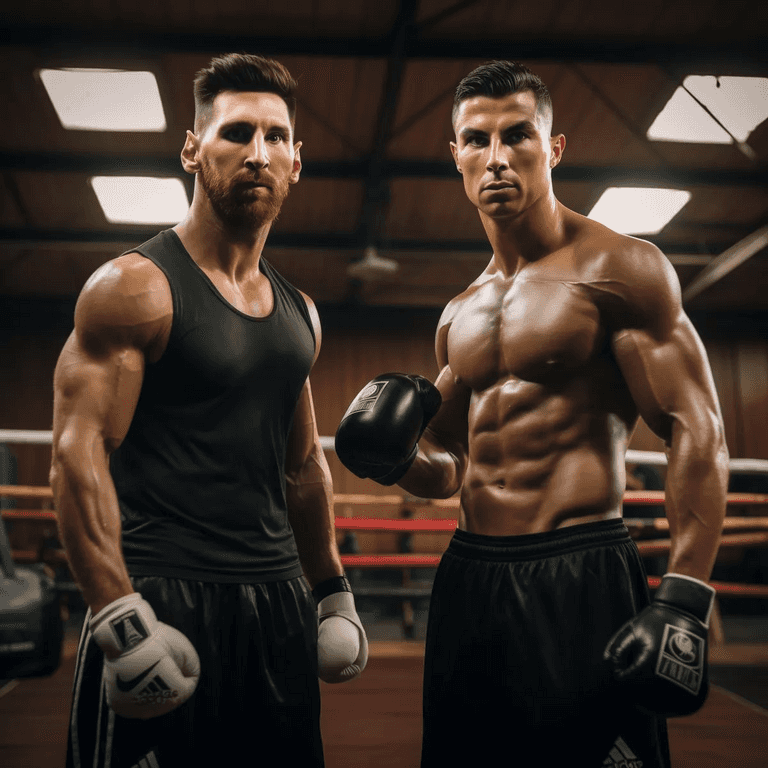 ليونيل ميسي ضد كريستيانو رونالدو