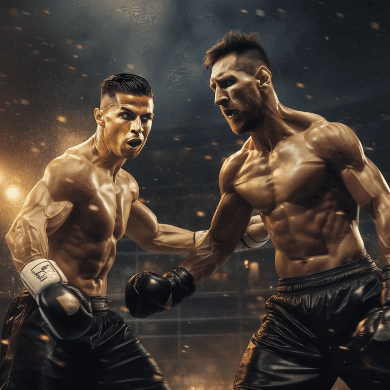 ليونيل ميسي ضد كريستيانو رونالدو