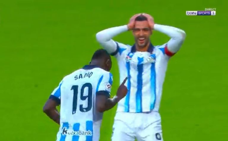 ميكل ميرينو عمر صادق مهاجم ريال سوسييداد