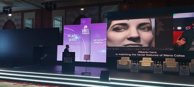 مارك سميث بمنتدى مصر للإعلام