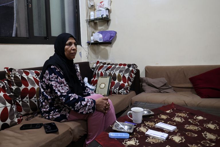 فاطمة الأشوح تبكي طفلة من قريباتها قتلت في غزة