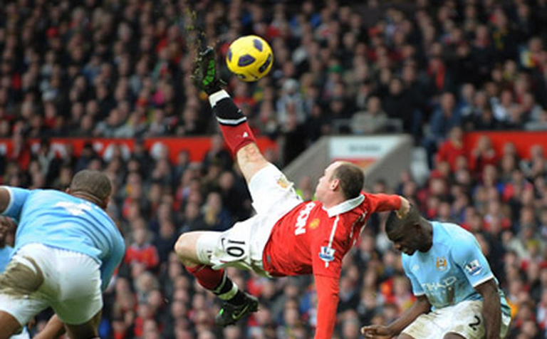 واين روني هدف غارناتشو المذهل لمانشستر يونايتد ضد إيفرتون