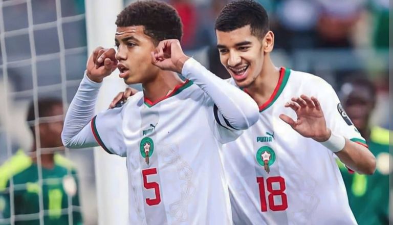 عبد الحميد آيت بودلال منتخب المغرب للناشئين