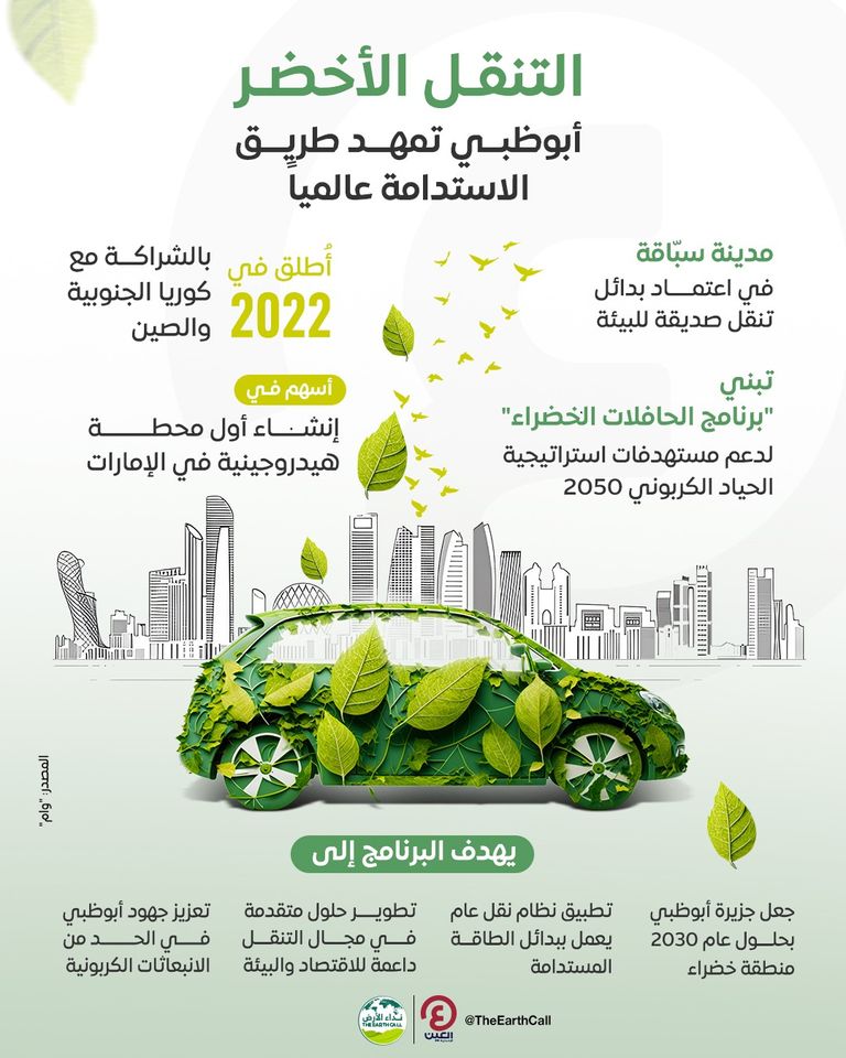 التنقل الأخضر في أبوظبي