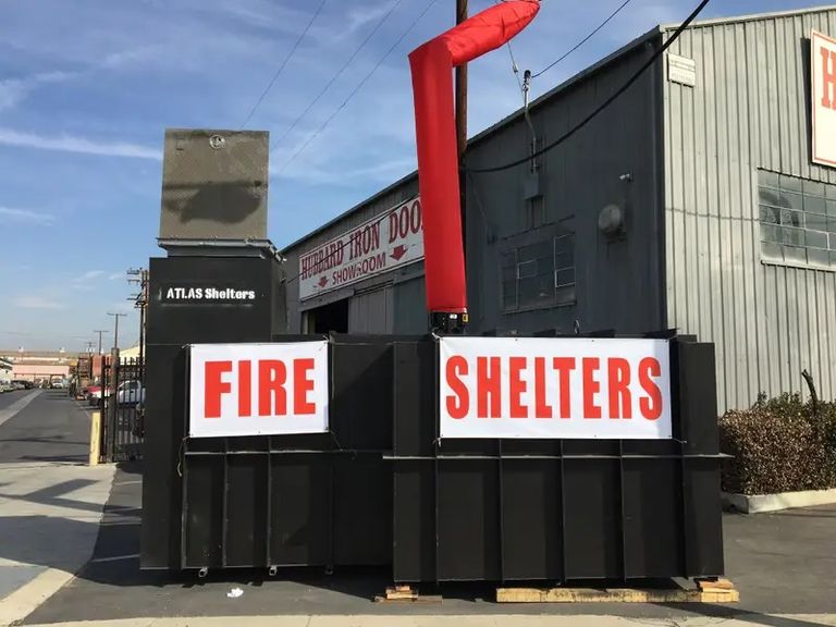 الملاجئ الواقية من حرائق الغابات