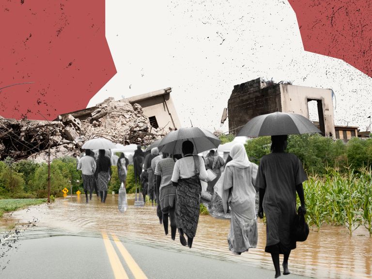 تغيرات المناخ يمكن أن تكون سببا لنشأة توترات بسبب قلة الموارد 