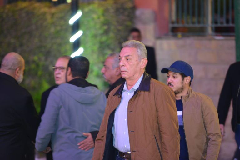 خالد الصاوي في العزاء