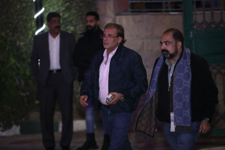 خالد الصاوي في العزاء