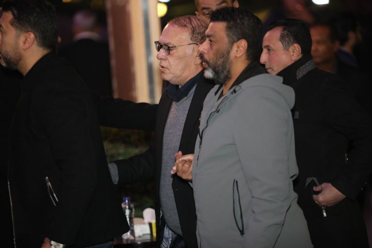 خالد الصاوي في العزاء