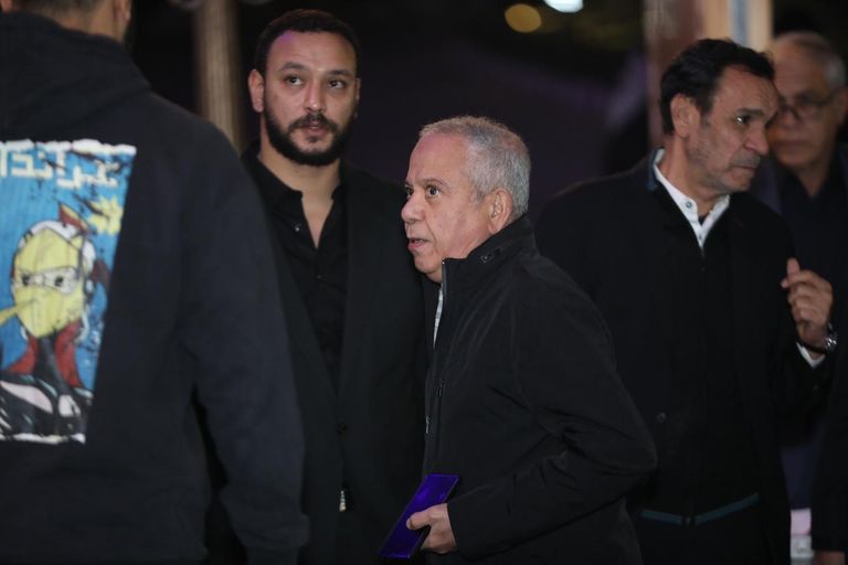 خالد الصاوي في العزاء