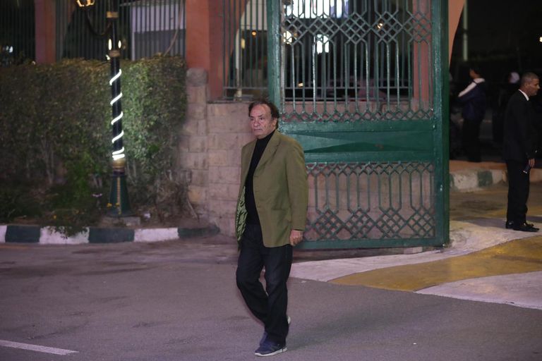 خالد الصاوي في العزاء