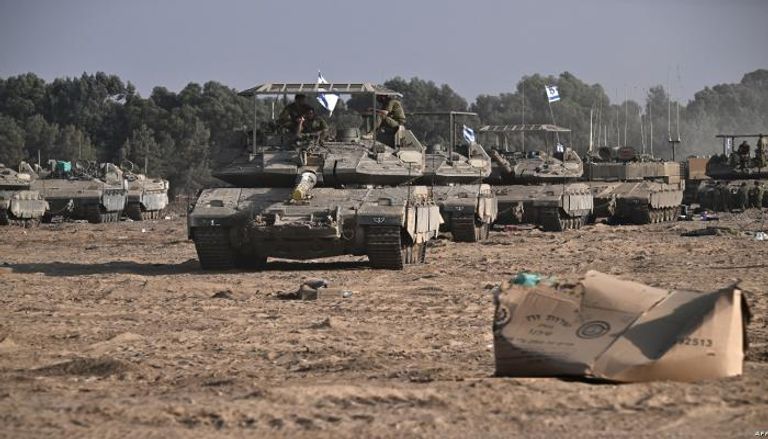 دبابات إسرائيلية في غزة -أرشيفية