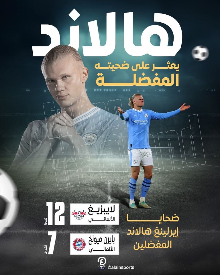 هالاند - دوري أبطال أوروبا