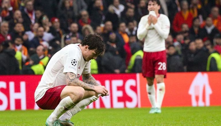 حسرة يونايتد مباراة مانشستر يونايتد ضد غلطة سراي