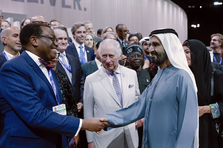 الشيخ محمد بن راشد آل مكتوم يلتقي الملك تشارلز الثالث