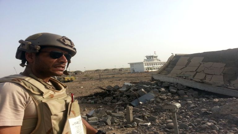 العميد فيصل بادبيس قائد القيادة والسيطرة في المنطقة العسكرية الثانية