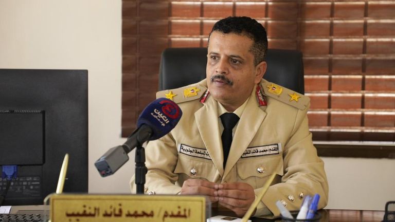 العميد فيصل بادبيس قائد القيادة والسيطرة في المنطقة العسكرية الثانية