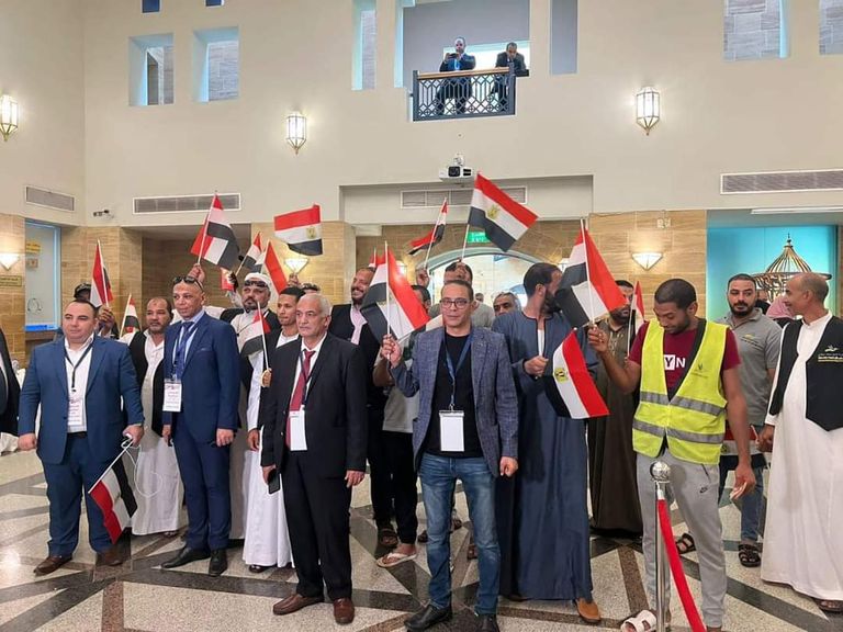 مصريون يقترعون في الانتخابات الرئاسية في الخارج