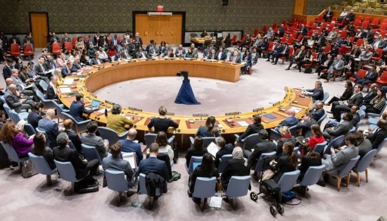 جلسة سابقة لمجلس الأمن الدولي حول غزة
