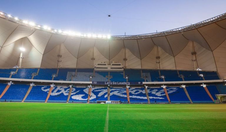 تيفو جماهير الهلال لديربي النصر ديربي الهلال والنصر