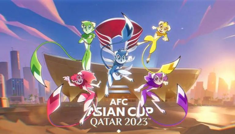 تمائم بطولة كأس أمم آسيا 2023