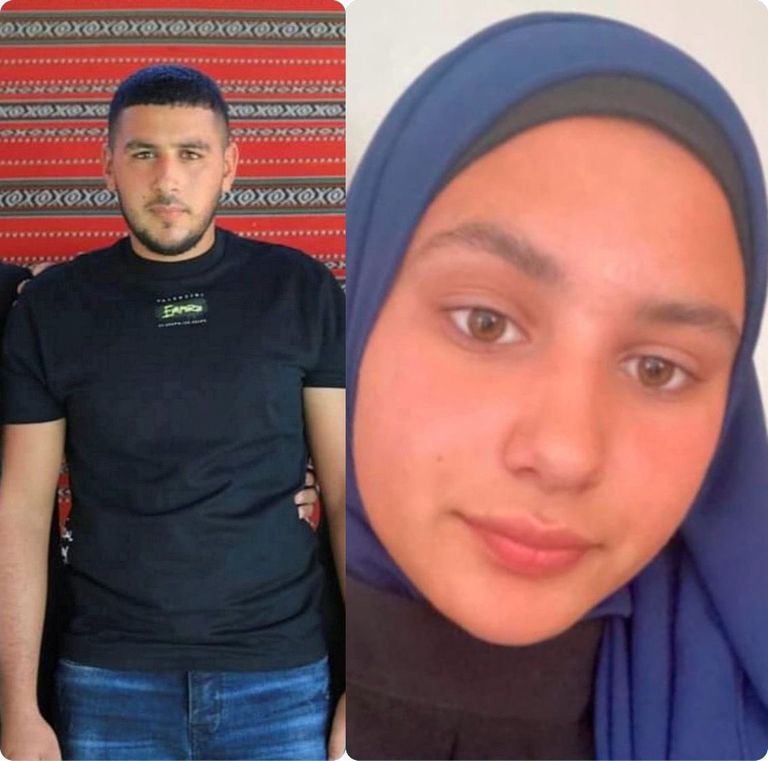 الشقيقان خلال عملية تبادل الأسرى والرهائن - رويترز