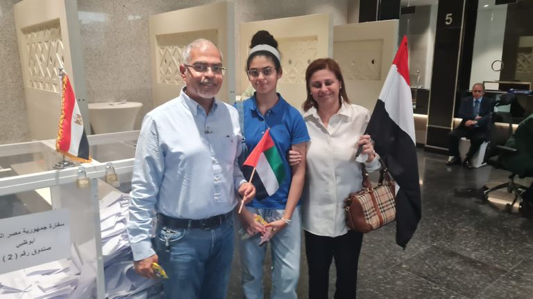 مصريون يقترعون في الانتخابات الرئاسية في الخارج