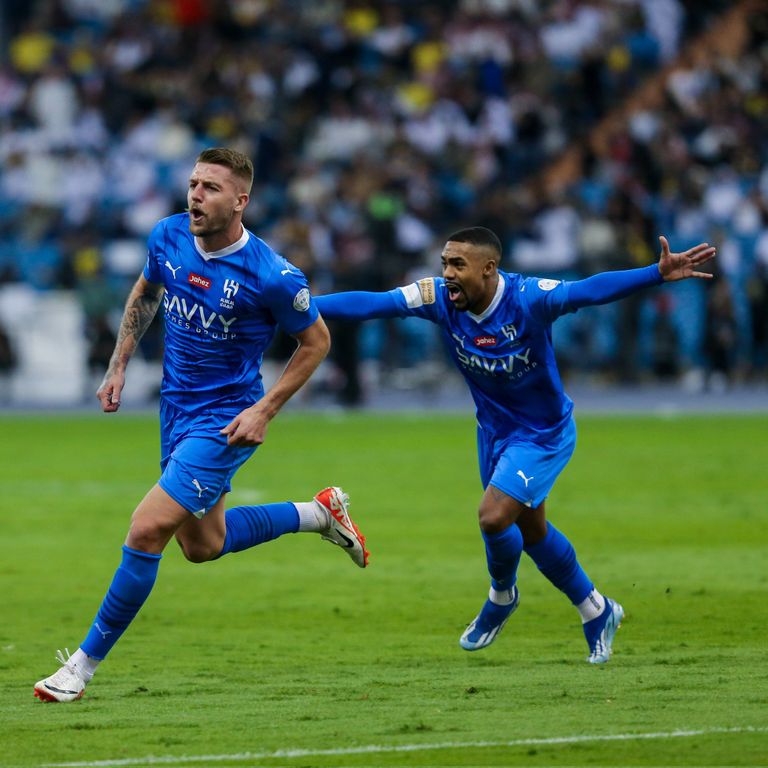 سافيتش الهلال والنصر  - رونالدو