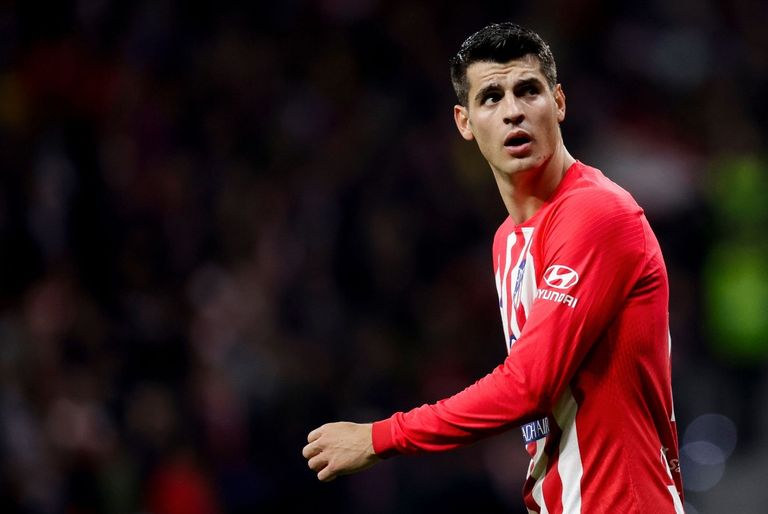 ألفارو موراتا تشافي هيرنانديز مدرب برشلونة