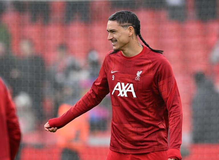 نونيز داروين نونيز في مباراة ليفربول وفولهام