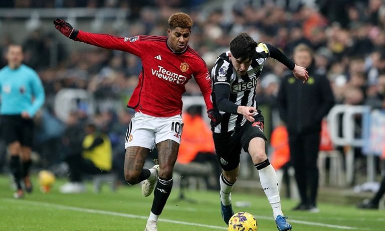 مانشستر يونايتد ونيوكاسل لاعبو مانشستر يونايتد