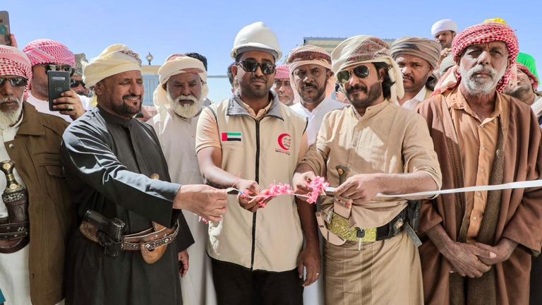 مشاريع إماراتية في حضرموت