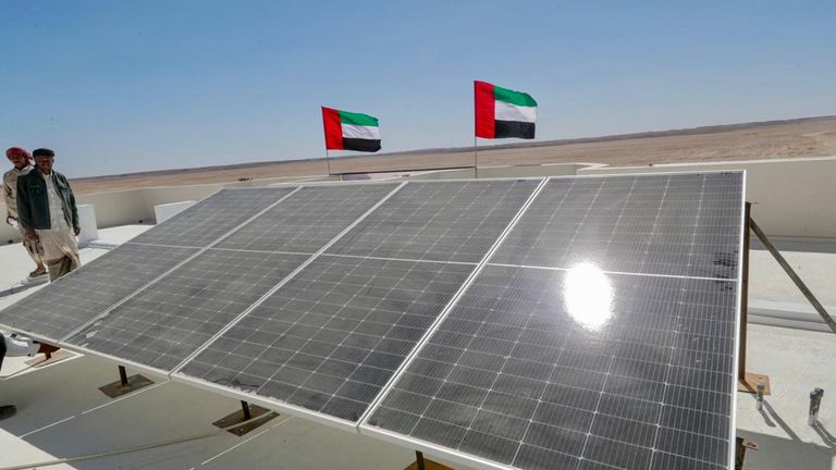 مشاريع إماراتية في حضرموت