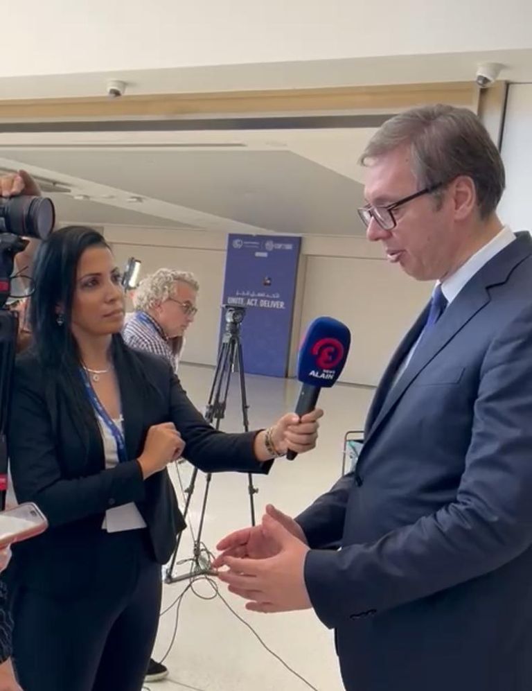 الرئيس الصربي ألكسندر فوتشيتش