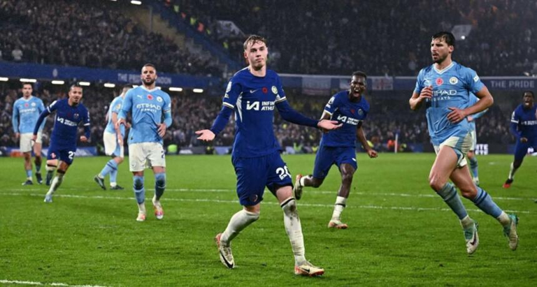 تعادل تشيلسي ومانشستر سيتي مانشستر سيتي ضد توتنهام