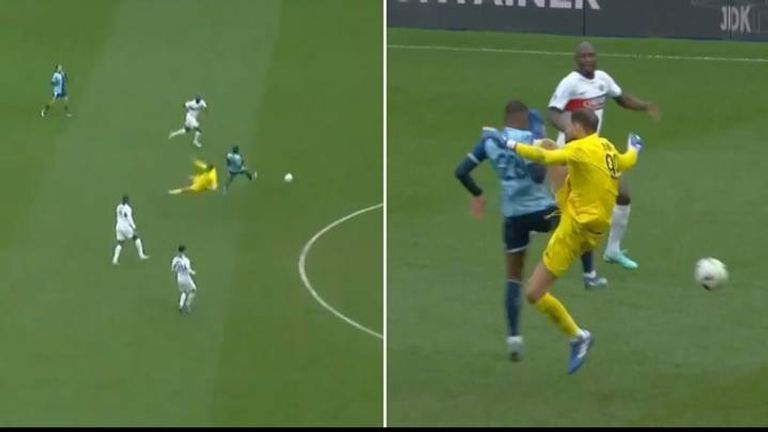 خطأ دوناروما أندريه أونانا حارس مانشستر يونايتد