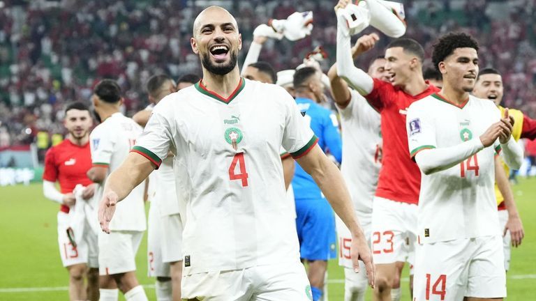 ياسين بونو مع المغرب بعد مباراة إسبانيا