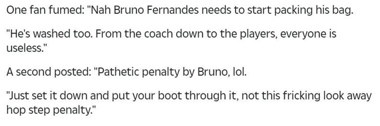 برونو فرنانديز يهدر ركلة الجزاء في مباراة مانشستر يونايتد وتشيلسي