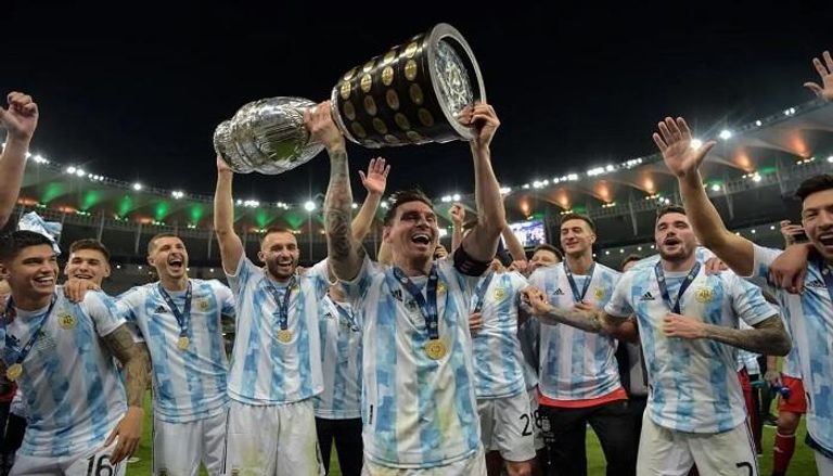 منتخب الأرجنتين حامل لقب كوبا أمريكا 