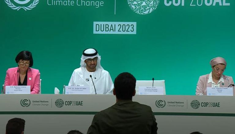 الدكتور سلطان الجابر رئيس مؤتمر الأطراف COP28